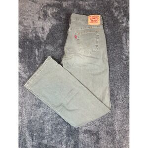 Levi Strauss & Co 515 Boot Cut Jeans Women's Size 6 Medium Green Denim